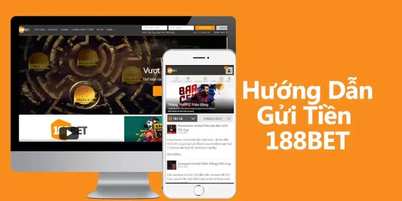 Người chơi cần làm đúng hướng dẫn nạp tiền để chơi game tại 188bet